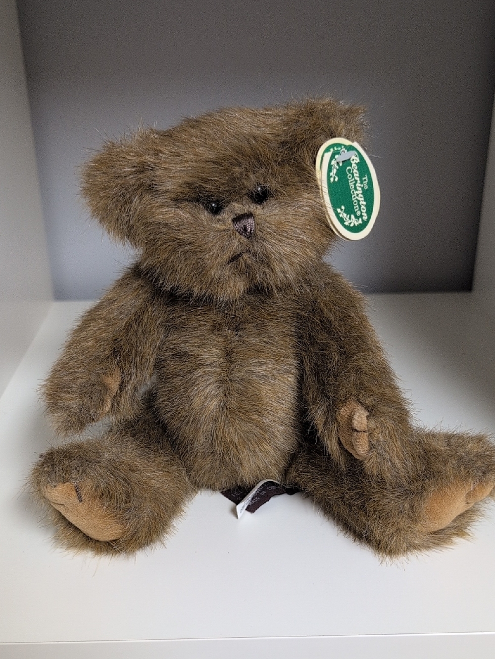 💜2/$20💜 The Bearington Collection Plush Bear, Brown, 10"